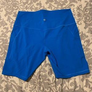 Lululemon Align Shorts 8” with Pockets in Poolside